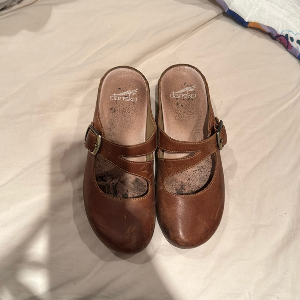 Dansko Clogs in Brown